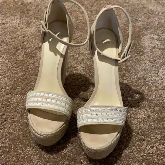 Alexandre Birman Alice espadrille nude heels. 38 - Picture 2 of 12